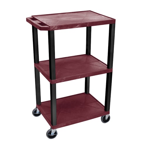 H. Wilson 3-Shelf Tuffy Utility Cart