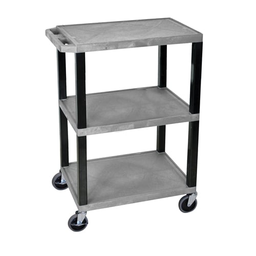H. Wilson 3-Shelf Tuffy Utility Cart