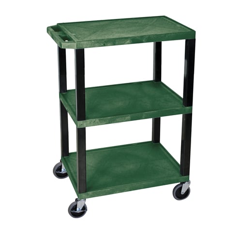 H. Wilson 3-Shelf Tuffy Utility Cart