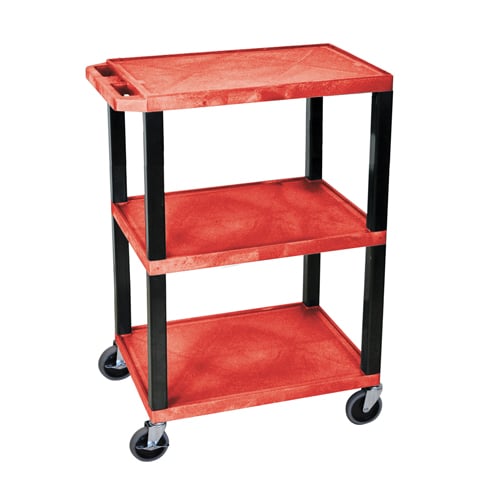 H. Wilson 3-Shelf Tuffy Utility Cart