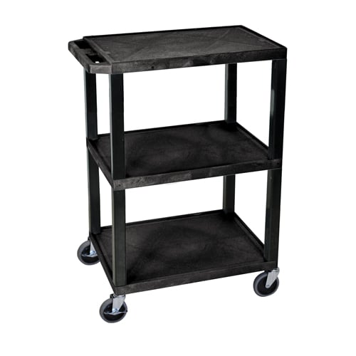H. Wilson 3-Shelf Tuffy Utility Cart