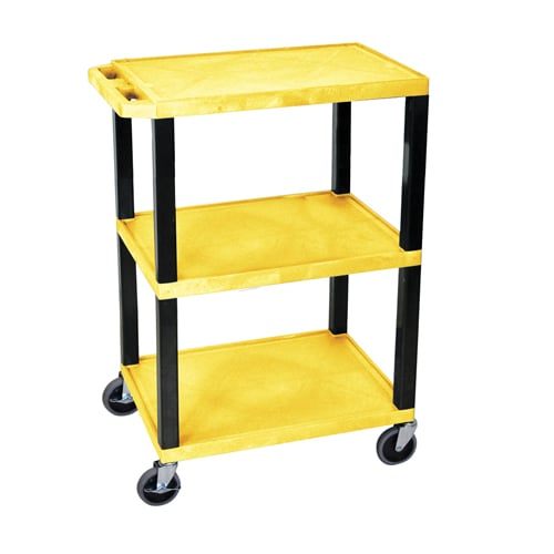 H. Wilson 3-Shelf Tuffy Utility Cart