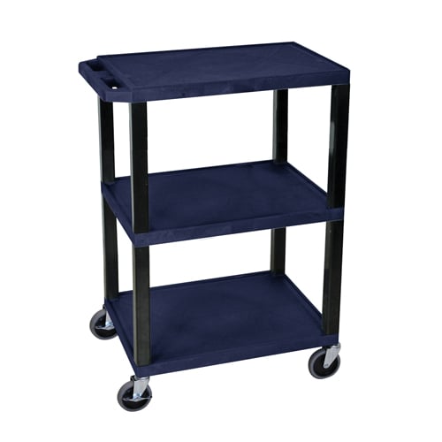 H. Wilson 3-Shelf Tuffy Utility Cart