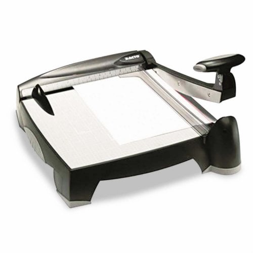 Refurbished X-Acto 12" Laser Guillotine Paper Cutter with Plastic Base - 26234