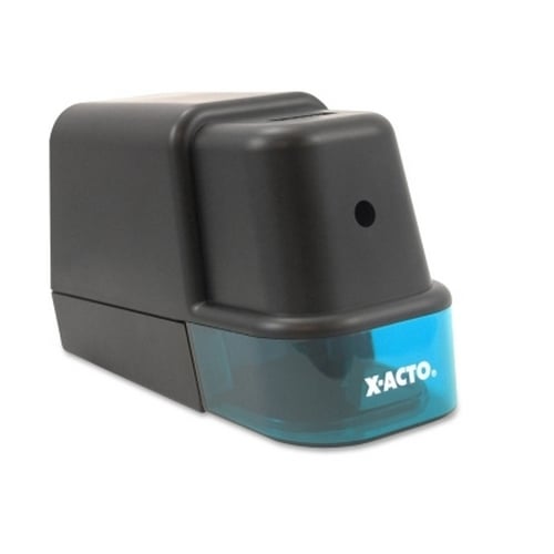 X-Acto Model 2000 Black/Teal Electric Pencil Sharpener - EPI19221