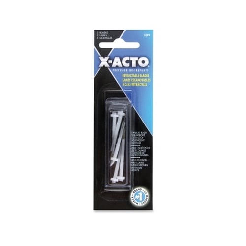 X-Acto X209 No. 9 Retractable Blade - 5pk