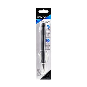 X-Acto X3000 Black Utility Knife with Fine Point Blades and Safety Cap