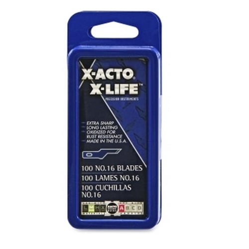 X-Acto X-Life No. 16 Replacement Scoring Blades - 100pk