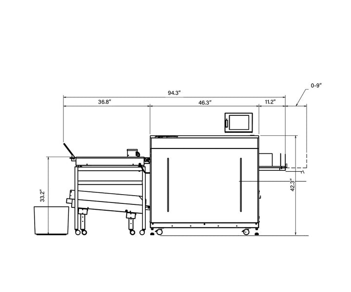 MBM AeroCut XP Digital Finishing System for Slitting, Cutting, Creasing, & Perforating