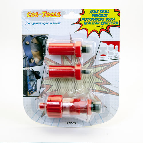 Logan COS-Tools Hole Drill (XT8011) With 3 Quick-Change Drill Tips