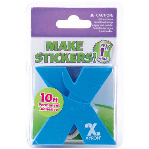 Xyron 1" Blue Mini Sticker Maker - 1101-05-01