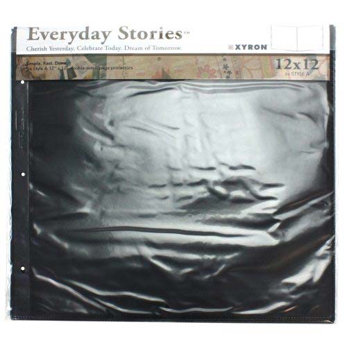 Xyron 12" x 12" Everyday Stories Page Protectors Style A