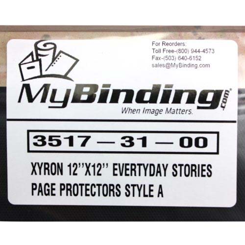 Xyron 12" x 12" Everyday Stories Page Protectors Style A
