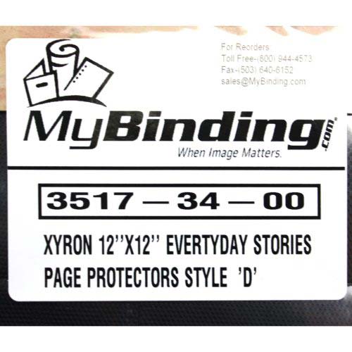 Xyron 12" x 12" Everyday Stories Page Protectors Style D