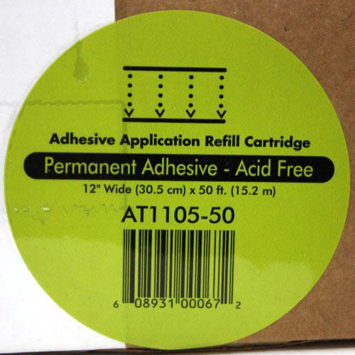 Xyron 1200 Acid-Free Permanent Adhesive Cartridge 50' - AT1105-50