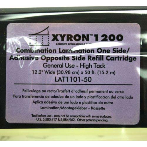 Xyron 1200 Laminate / Permanent Adhesive Cartridge 50' - LAT1101-50