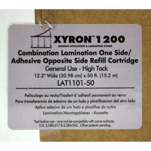 Xyron 1200 Laminate / Permanent Adhesive Cartridge 50' - LAT1101-50