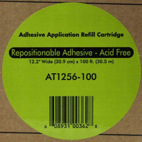 Xyron 1255 Repositionable Adhesive Cartridge 100' - AT1256-100