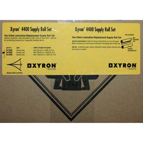Xyron 2500 Laminate / High Tack Adhesive Roll Set 300' - LAT405-300