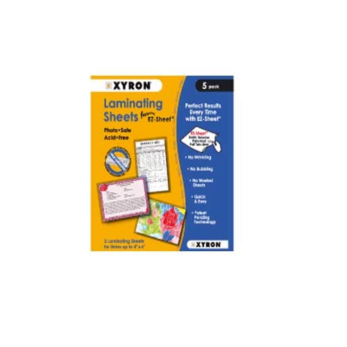 Xyron 4" x 6" Lamination Pouches 5pk - XSLP016