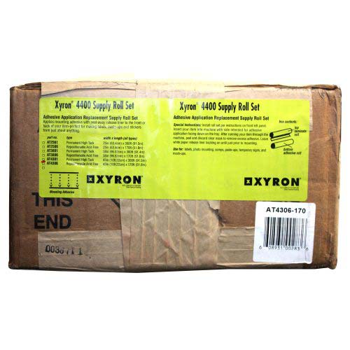 Xyron 4400 Repositionable Acid Free Adhesive 42" x 170' - AT4306-170