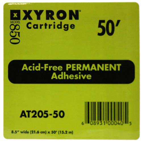 Xyron 850 Acid-Free Permanent Adhesive Cartridge 50' - AT205-50