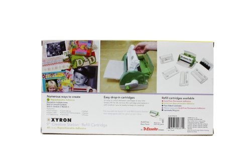 Xyron 900 Acid Free Repositionable Adhesive Cartridge - AT906-40