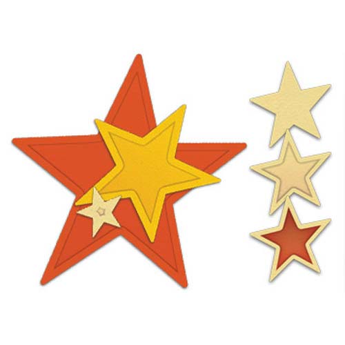 Xyron Creatopia Star Shapez Die