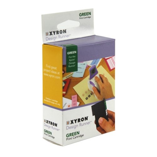 Xyron Design Runner Green Print Cartridge (Discontinued)