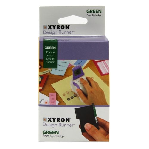 Xyron Design Runner Green Print Cartridge (Discontinued)