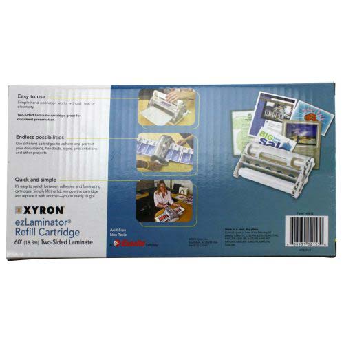 Xyron ezLaminator 9" x 60' Two-Sided Laminate Refill Cartridge (2.5mil) - Z145612