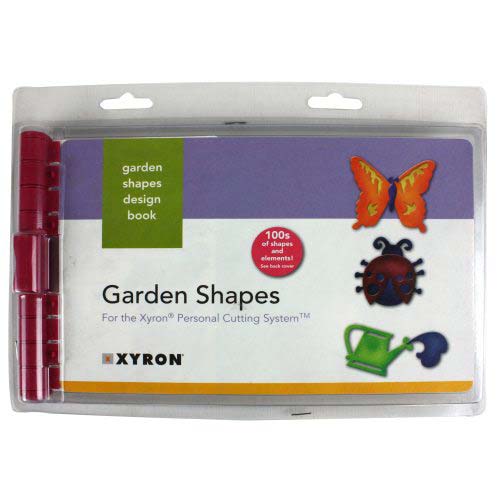 Xyron Personal Cutting System Garden Shapes Design Book