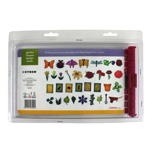 Xyron Personal Cutting System Garden Shapes Design Book