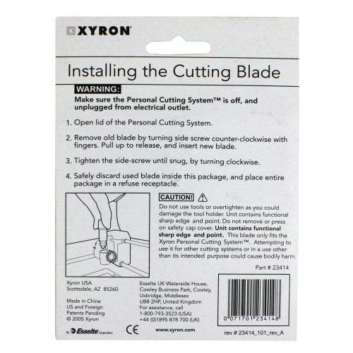 Xyron Personal Cutting System Replacement Blade Kit