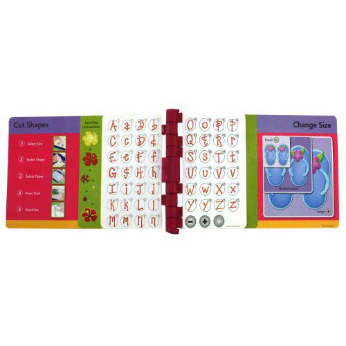 Xyron Personal Cutting System Vacation shapes & font