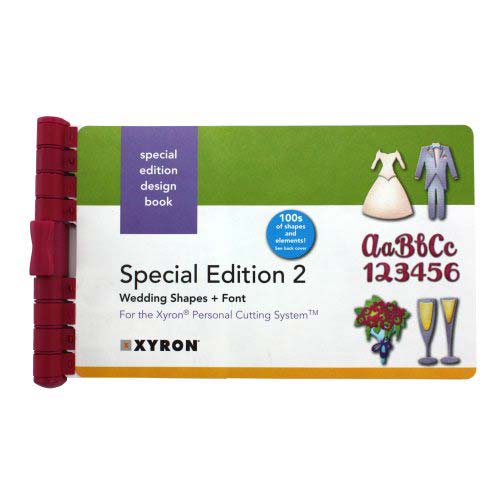 Xyron Personal Cutting System Wedding shapes & font