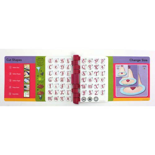 Xyron Personal Cutting System Wedding shapes & font