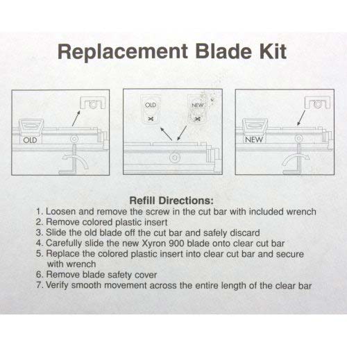 Xyron Replacement Blade Kit for the Xyron 9" Creative Station