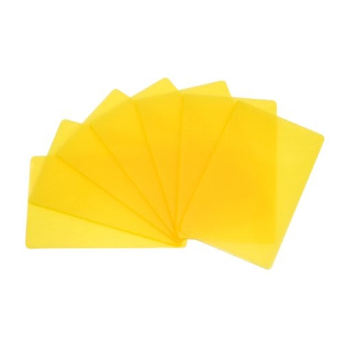 Yellow 10mil Military Laminating Pouches - 100pk