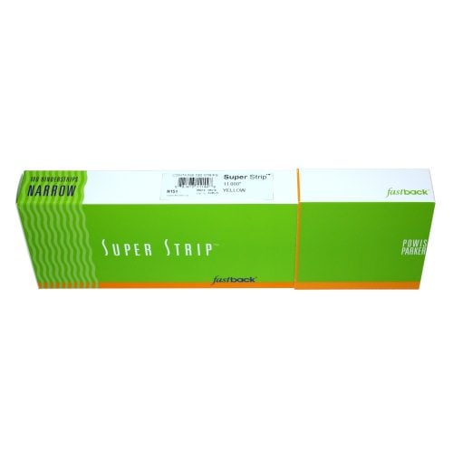 Yellow 11" Narrow Powis Parker Fastback Super Strips (500/Case) - 56NFBYELLOW