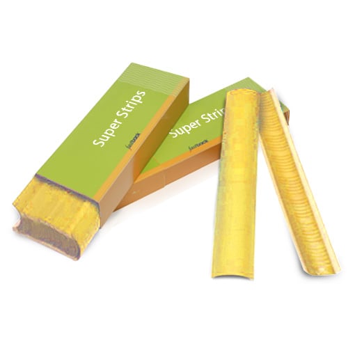 Yellow 11" Wide Powis Parker Fastback Super Strips - W151