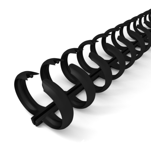 GBC Black 5/8" ZipBind Binding Spines 50pk - 15007 - Clearance Sale