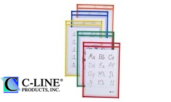 C-Line Dry Erase Pockets