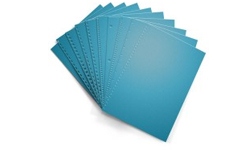 Celestial Blue Pre-Punched Paper