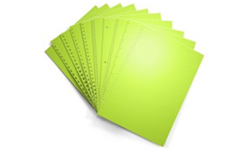 Vulcan Green Pre-Punched Paper