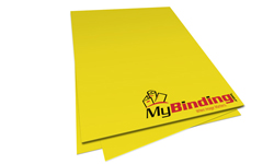 Sunburst Yellow Unpunched Paper