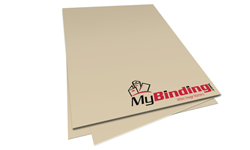 Tan Unpunched Binding Paper