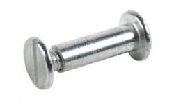 Silver Aluminum Screw Posts