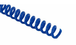 Blue Spiral Binding Coil