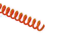 Burnt Orange Spiral Binding Coils